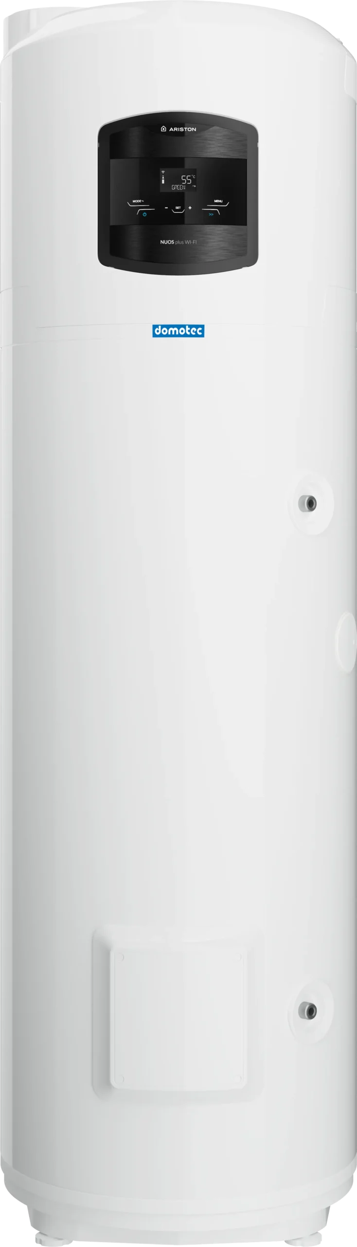 Boiler a pompa di calore Domotec NUOS, fotografia ufficiale